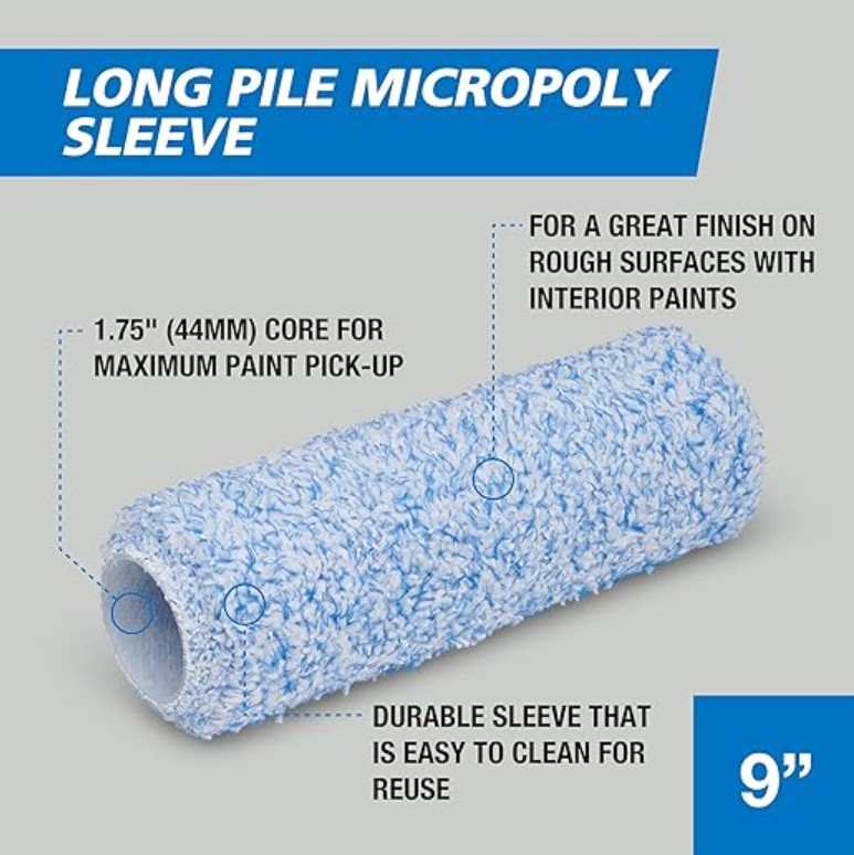 Long Pile Paint Roller